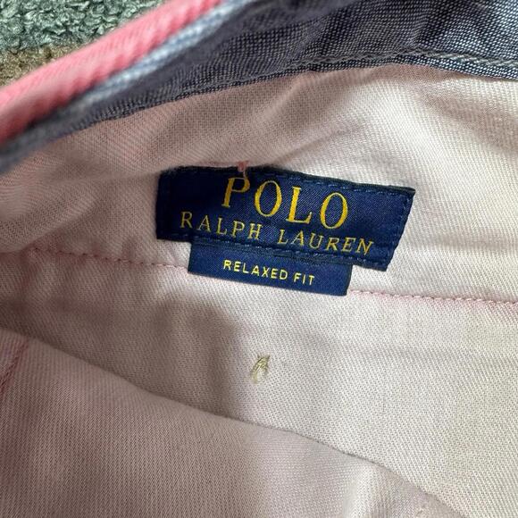 Polo Ralph Lauren Relaxed Fit Chino Shorts Men’s 31 Pink Casual - Picture 4 of 5